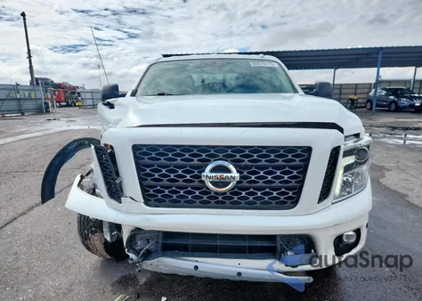 2018 Nissan Titan Sv из США, поврежденный, VIN 1N6AA1E59JN550990